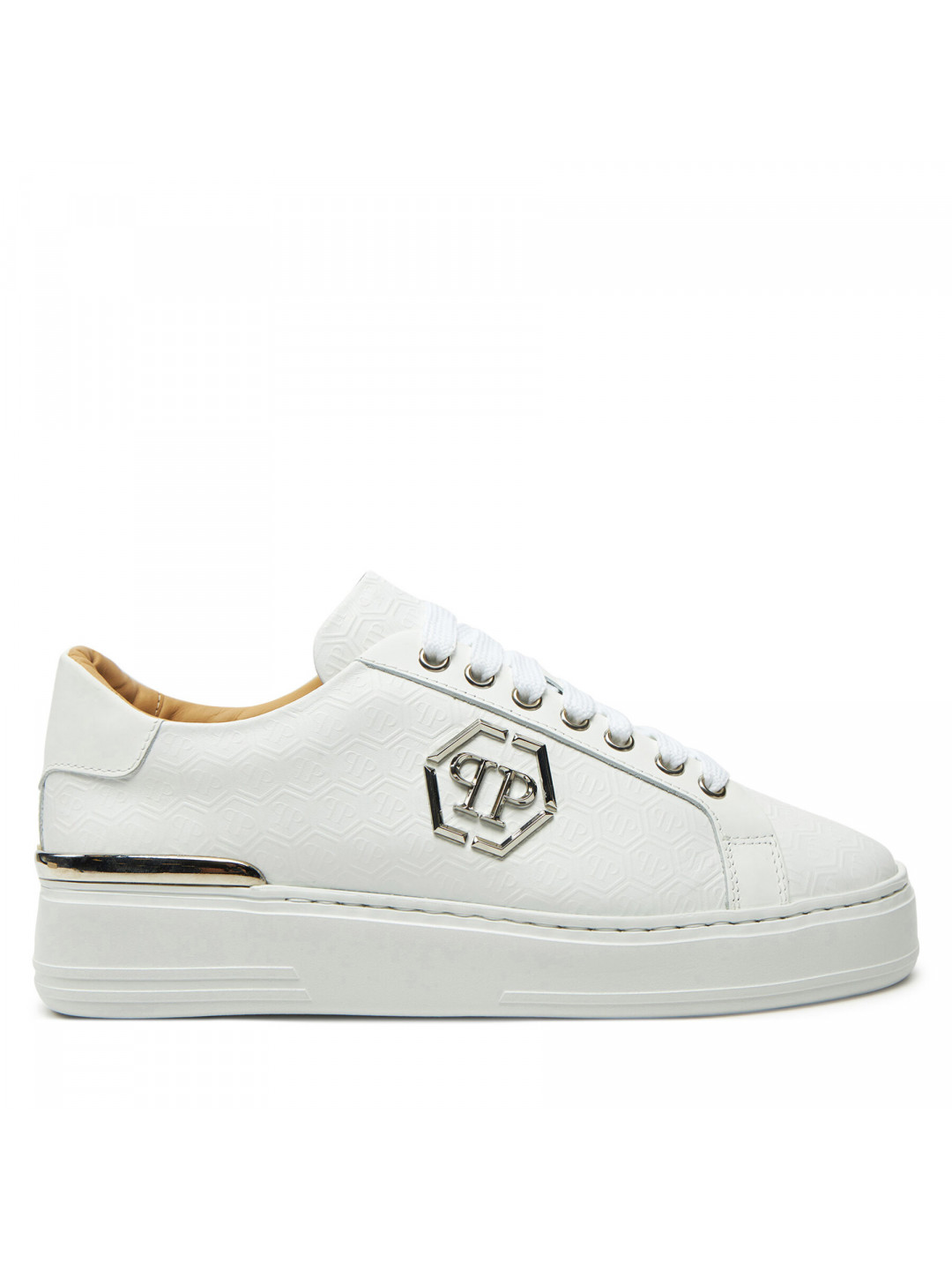 Sneakersy PHILIPP PLEIN AADS USC0665 PLE010N Bílá